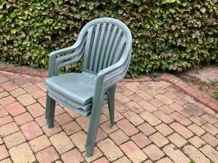 Photo of free 3 x garden chairs (CT5) #1