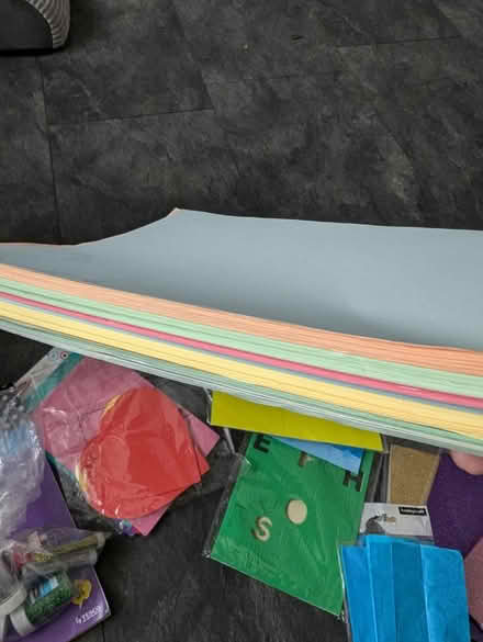 Photo of free Craft paper/foam/ glitter (Chessington KT9) #4