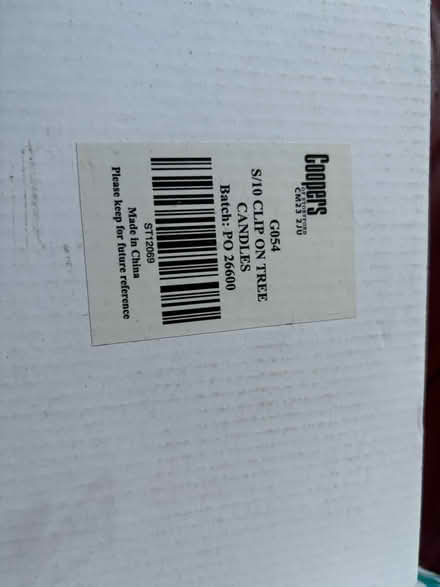 Photo of free Clip on tree candles from coopers (BS3 bedminster) #2