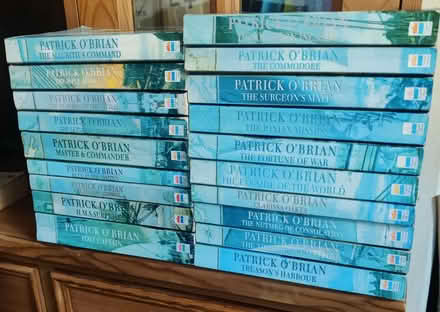 Photo of free Large collection of Patrick O'Brian books (West Farleigh ME15) #1