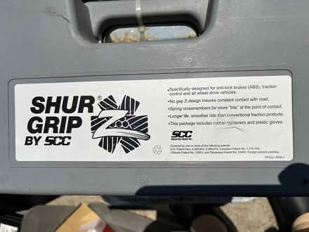 Photo of free Tire Chains SZ331 See img for sizes (West San Jose) #3