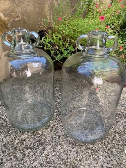 Photo of free 2 clean demijohn bottles (Greaves LA1) #1