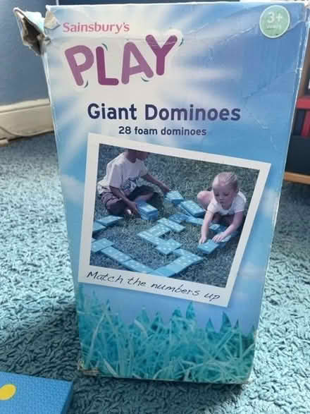 Photo of free Giant foam dominoes (Starbeck HG2) #1