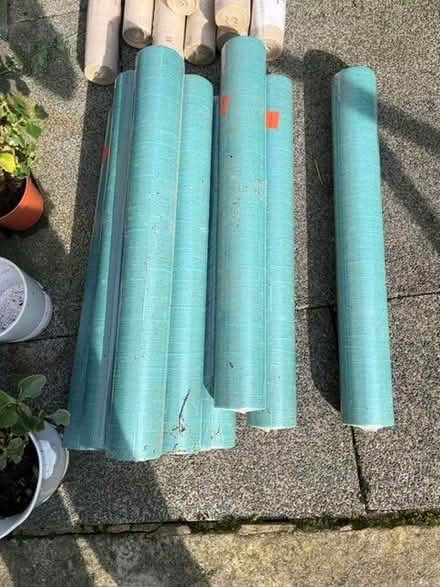 Photo of free Blue textured wallpaper x9 rolls (Central Lancaster LA1) #1