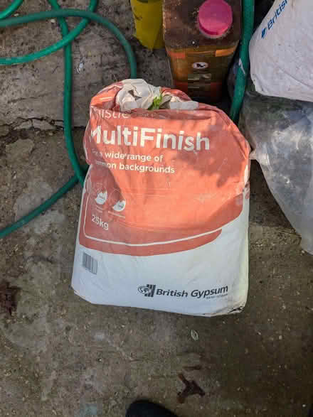 Photo of free Hardwall adhesive and Multifinish (Belmont HA3) #2