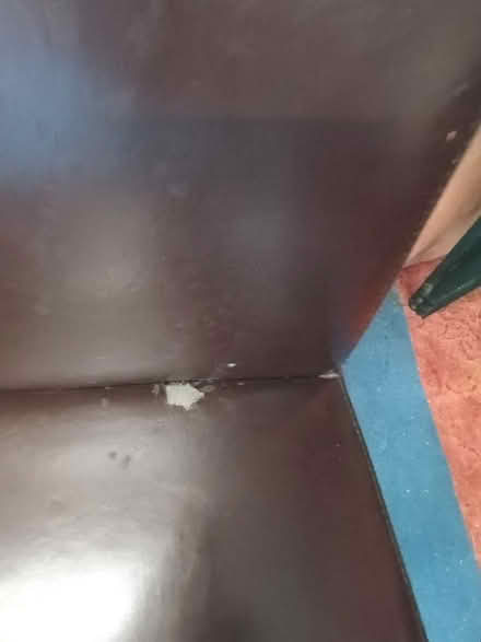 Photo of free Oak/Faux Leather Dining Chair (Hayling Island PO11) #2