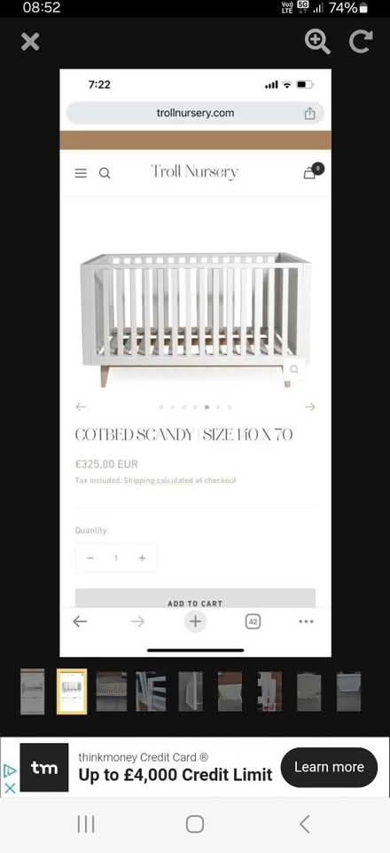 Photo of Toddler bed (London E9 Hackney) #1
