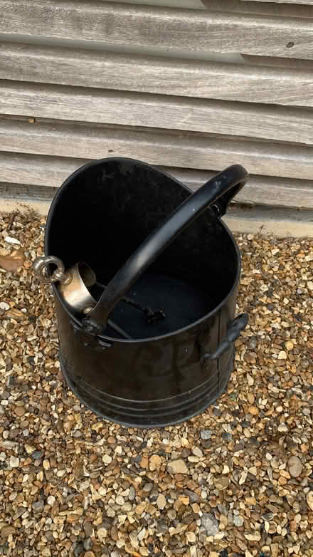 Photo of free Coal bucket and tongs (Marshalswick AL1) #1