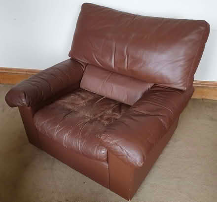 Photo of free Leather armchairs x2 vintage circa 1978 (Sciennes EH9) #1
