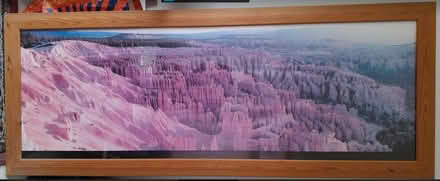 Photo of free Large Wooden Picture Frame With Print (CT2) #1
