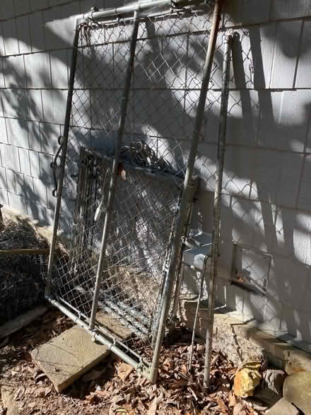 Photo of free Old chain link fence, gates etc (Near Lake Resort Dr) #1