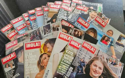 Photo of free ¡HOLA! Magazines (approx 30) (Basingstoke RG22) #1
