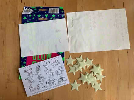 Photo of free Plastic and stick-on glow in the dark stars (Croydon centre CR0) #1