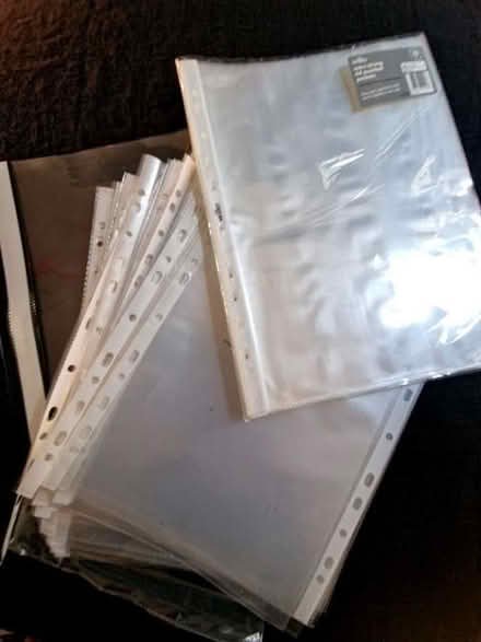 Photo of free Clear plastic folders (Ilford IG1) #1