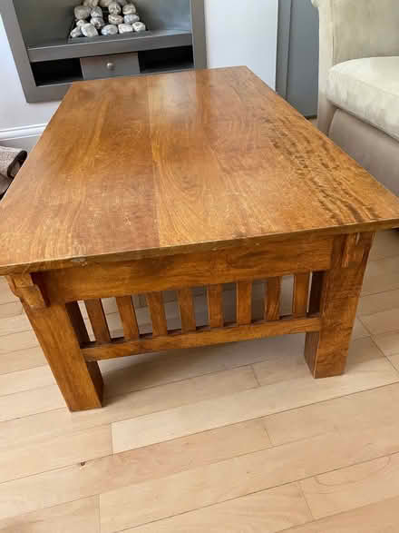 Photo of free Solid wood coffee table (Herne Hill SE24) #1