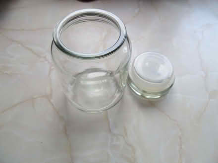 Photo of free 6 jars with tight-fitting lids. (Petersfield GU31) #2