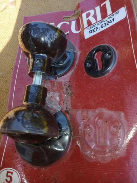 Photo of free Plastic mortice knob set (Milnthorpe) #1
