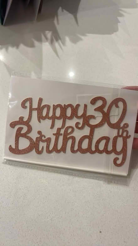 Photo of free Happy 30th birthday decoration (Norbury) #1