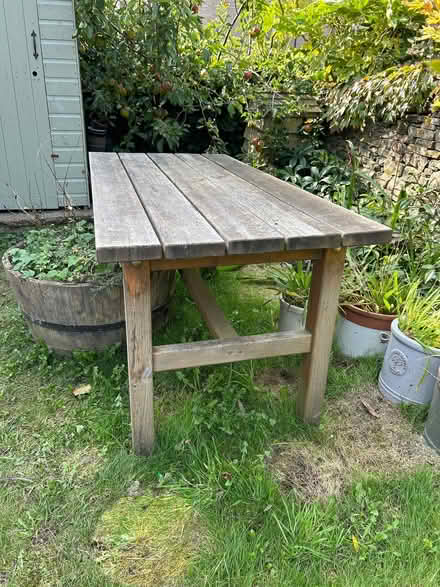 Photo of free Garden table (Turton BL7) #1