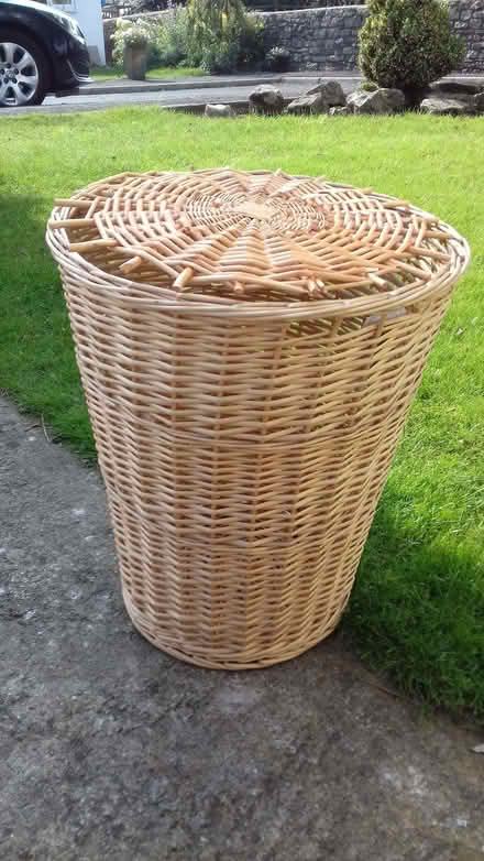 Photo of free laundry basket (Clutton Hill) #1