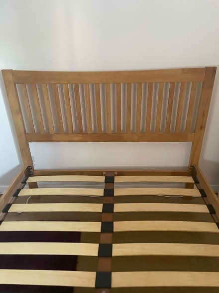 Photo of free Wooden bed frame (Enfield EN1) #1