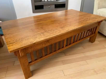 Photo of free Solid wood coffee table (Herne Hill SE24) #3