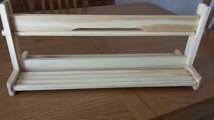 Photo of free Wooden Tabletop Drawing Paper Roll Dispenser (College Town GU47) #1