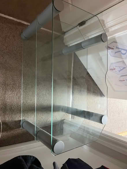 Photo of free Glass tv stand (WA4) #4