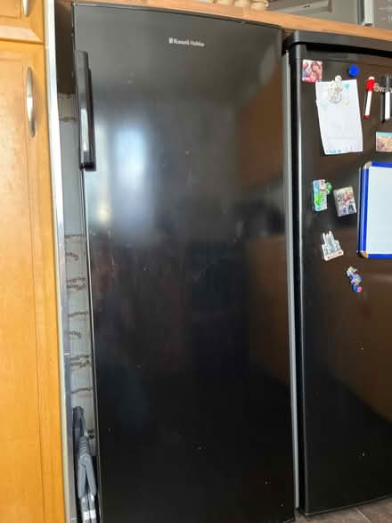 Photo of free Tall black fridge (Morecambe) #1