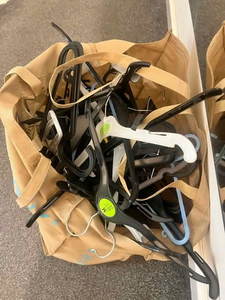 Photo of free Bag of hangers (Camberwell, SE5) #1