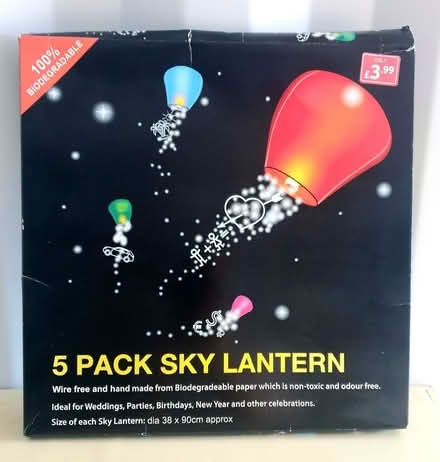 Photo of free Lanterns only 4 in package (Vicars Cross CH3) #1
