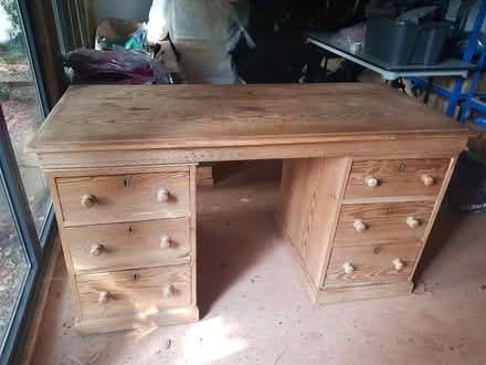 Photo of free Wooden desk (Bedford MK41) #2