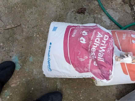 Photo of free Hardwall adhesive and Multifinish (Belmont HA3) #1