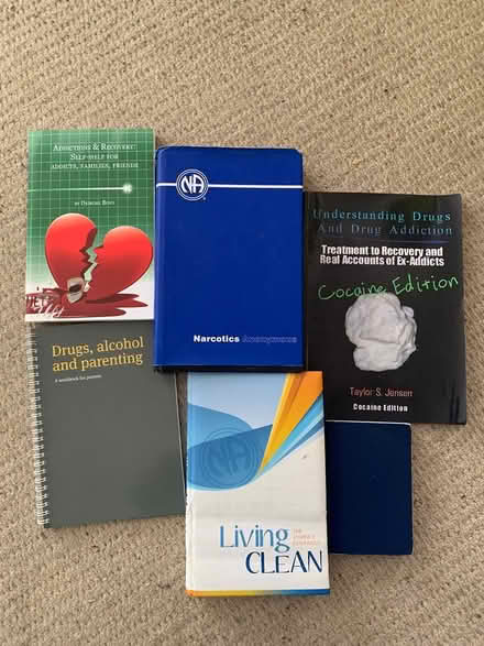 Photo of free AA, NA CA books (Addlestone KT15) #2