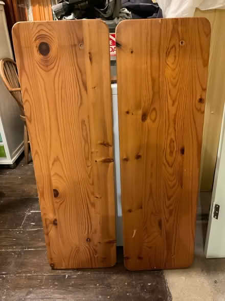 Photo of free Two pine boards (Twickenham TW1 (St Margarets)) #1