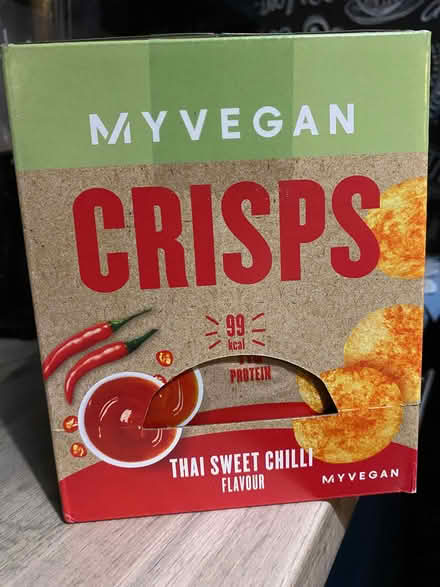 Photo of free Thai Sweet Chilli Crisps MyVegan (Penrith CA11) #1