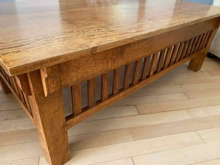 Photo of free Solid wood coffee table (Herne Hill SE24) #4