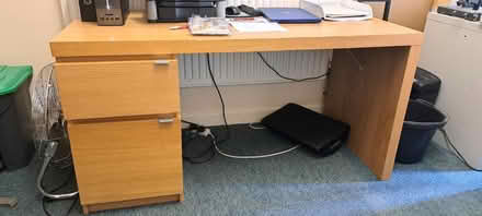 Photo of free Ikea wooden desk (Horsham RH12) #1