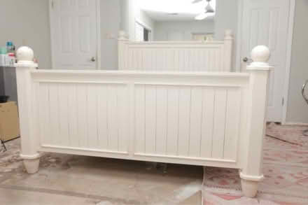 Photo of free Queen size Bed Frame (North East Heights) #3