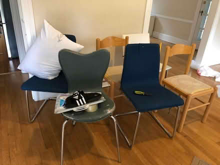 Photo of free Assorted dining room chairs (Chevy Chase DC) #3