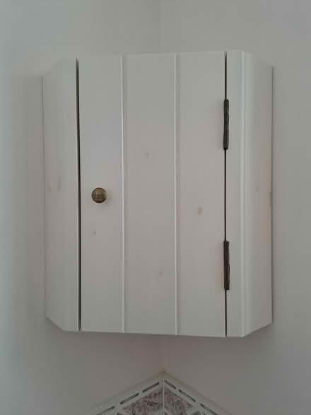 Photo of free Rustic corner cupboard (West Hill, Ottery St Mary) #1