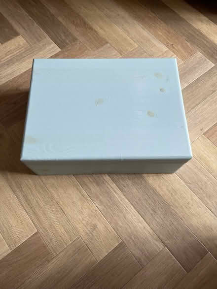 Photo of free Light blue wooden storage box (Se1 0eq) #2