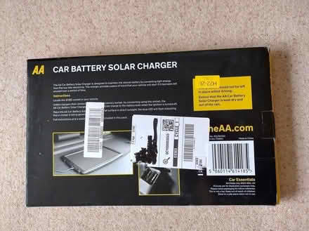 Photo of free AA Car Battery Solar Charger (Effingham) #2