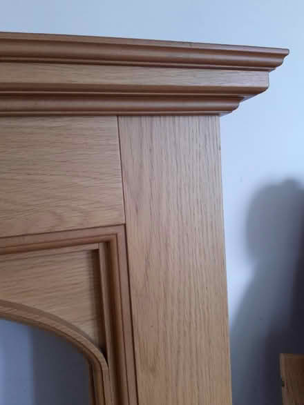 Photo of free OAK veneer Fire Surround (Grassendale L19) #1