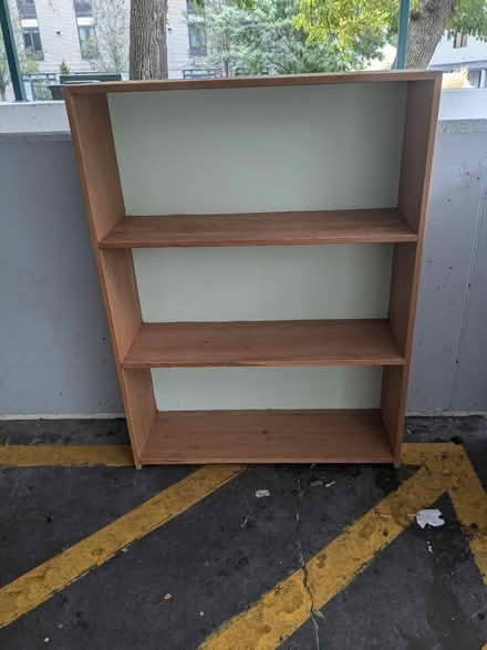 Photo of free Solid wood bookshelf (545 Concord avenue, Cambridge) #1