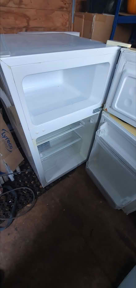Photo of free Small fridge/freezer (TA1) #3