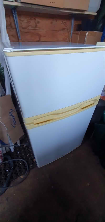 Photo of free Small fridge/freezer (TA1) #1