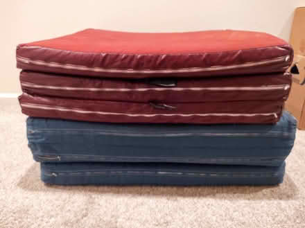 Photo of free Two tri-fold Futons (NE Portland)