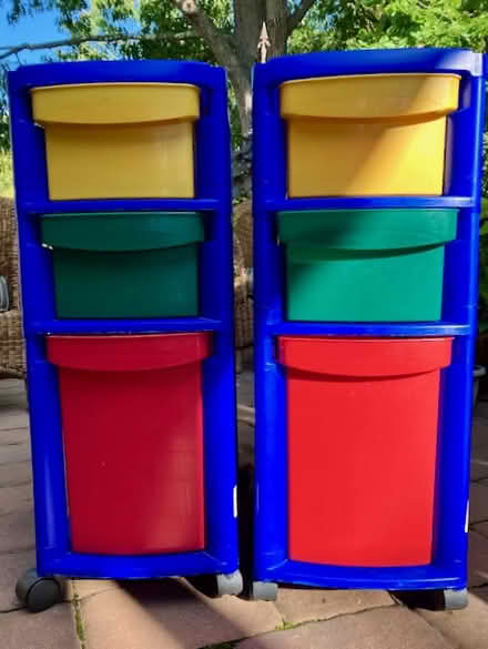 Photo of free Toy Storage units with 3-drawers (Collegeville) #1