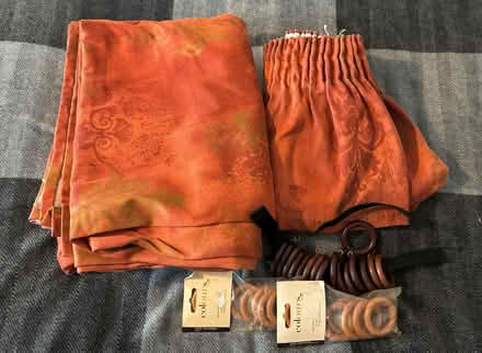 Photo of free Lined curtains (Hoyland Common S74) #1